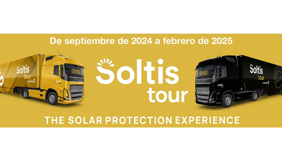 Cartel publicitario del Soltis Tour 2024-2025