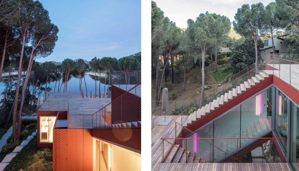 La Casa en Rojo ha sido ganadora de la ltima edicin del Palmars Architecture Aluminium Technal en la categora Habitar_vivienda unifamiliar...