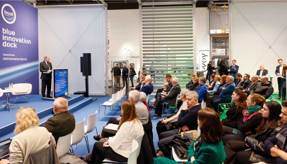 Imagen del boot innovation dock en boot Dusseldorf 2024. Foto: Messe D�sseldorf / ctillmann