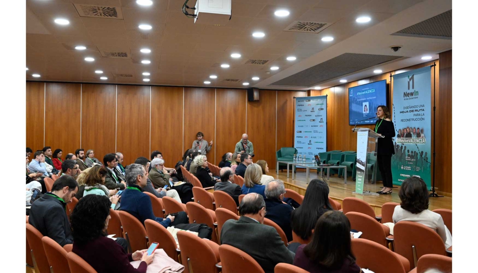 Mara Jos Catal, alcaldesa de Valencia, durante su intervencin