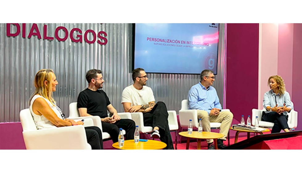 Instantnea de la mesa redonda en Graphispag 2024