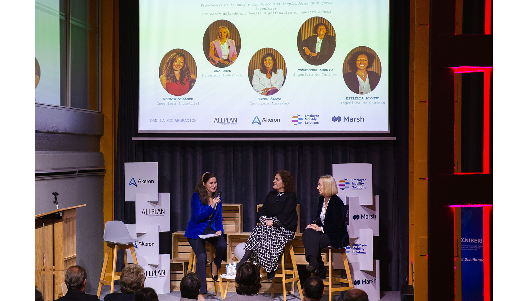 Evento sobre mujeres en la ingeniera, organizado por Tecniberia