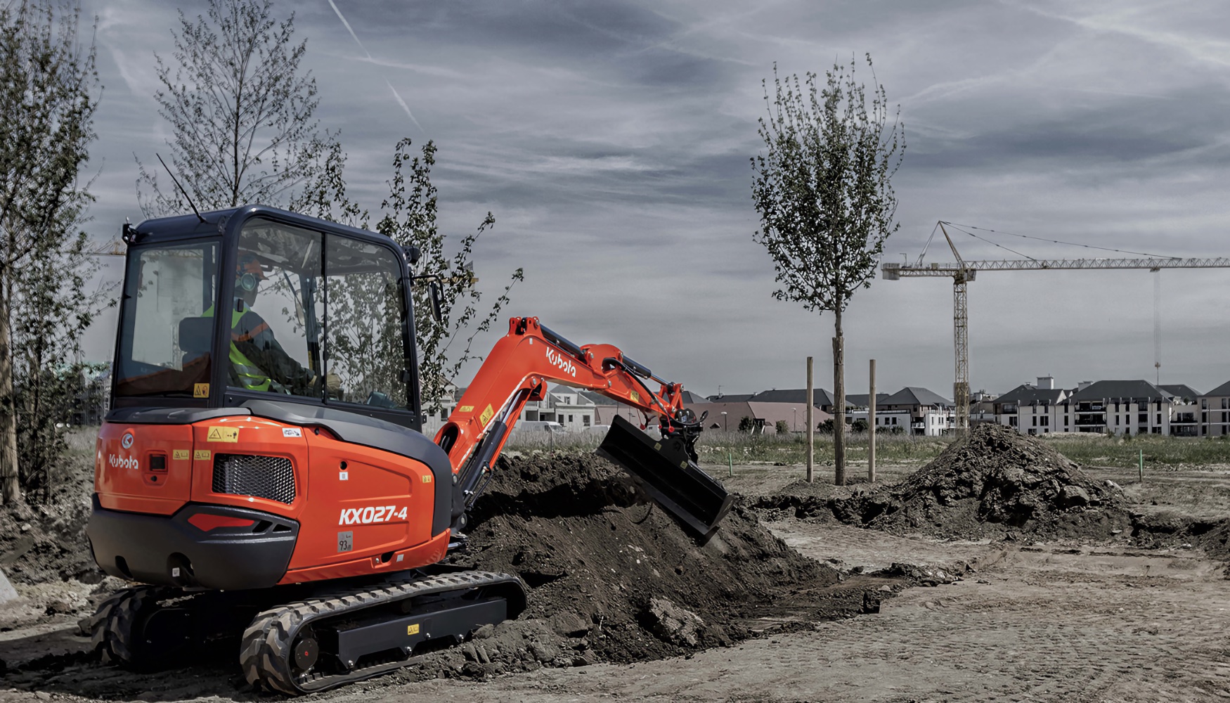 Miniexcavadora Kubota KX027-4