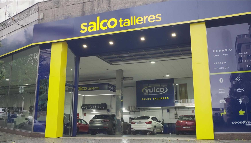 Taller Salco situado en Vigo