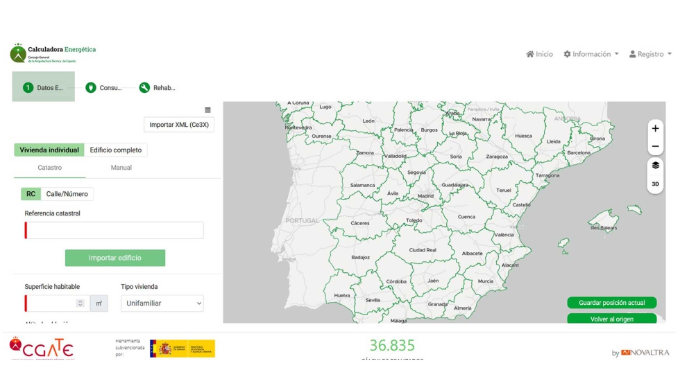 El CGATE ha presentado su nueva versin de la Calculadora Energtica