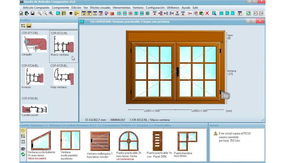 InGnio presenta una visualizacin rpida de los elementos a presupuestar