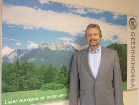 Cees Solinger, director gerente de Geesinknorba en Espaa y Portugal