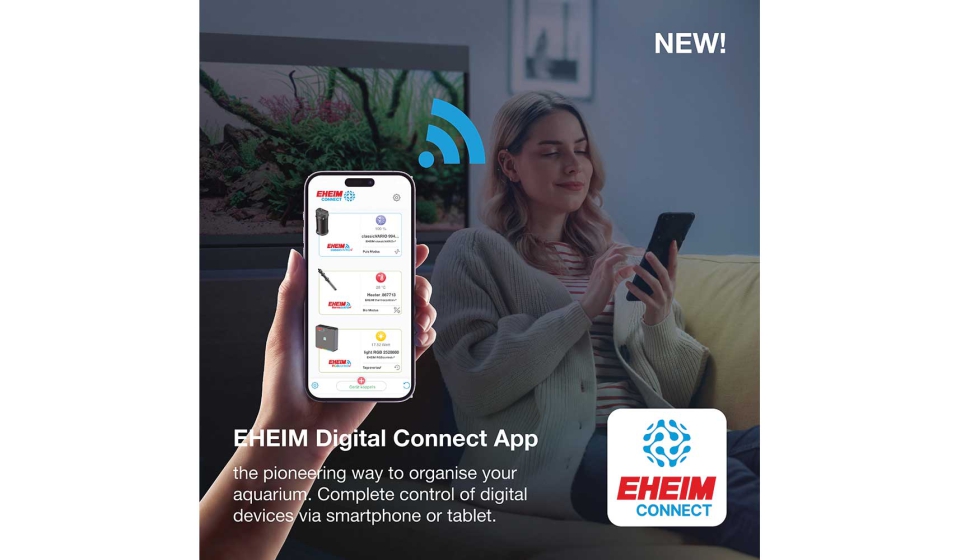 Foto de Nueva EHEIM Digital Connect App