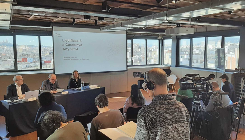 Rueda de Prensa en el Collegi dArquitectes de Catalunya