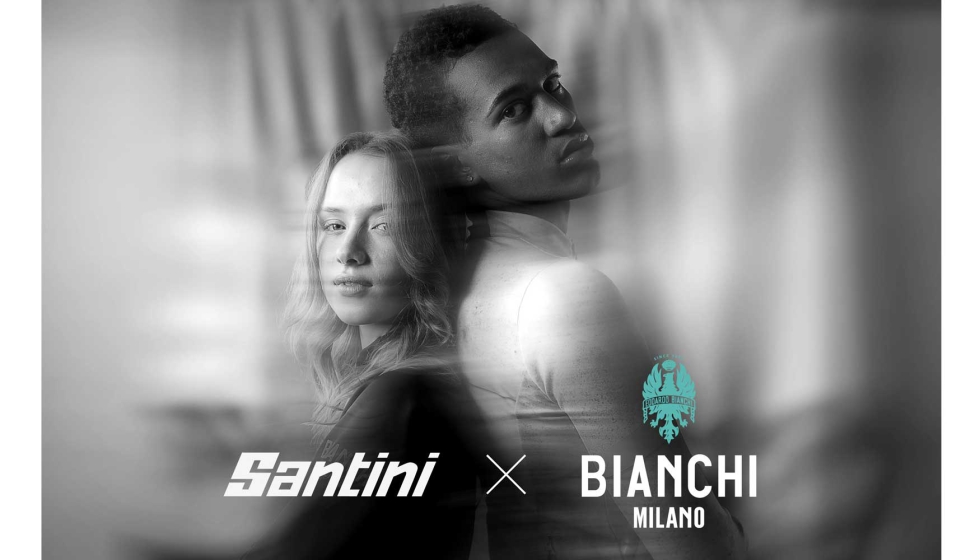 Foto de Bianchi y Santini se unen para crear una coleccin textil exclusiva