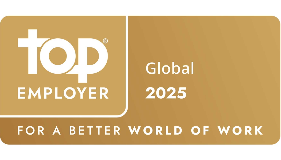 Imagen del logotipo del premio 'Top Employer Global'