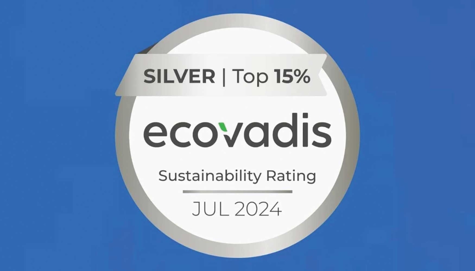 Logotipo del Certificado EcoVadis en la categora Silver