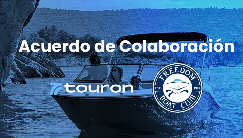 Nueva colaboracin de Touron con Freedom Boat Club