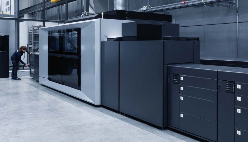 En los Hunkeler Innovationdays 2025, Heidelberg presentar por primera vez la Jetfire 50 con el diseo de Heidelberg...