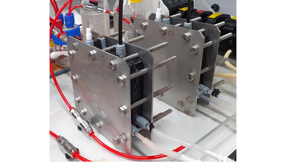 Figura 2. Reactores Bioelectroqumicos desarrollados en el proyecto H2Enry