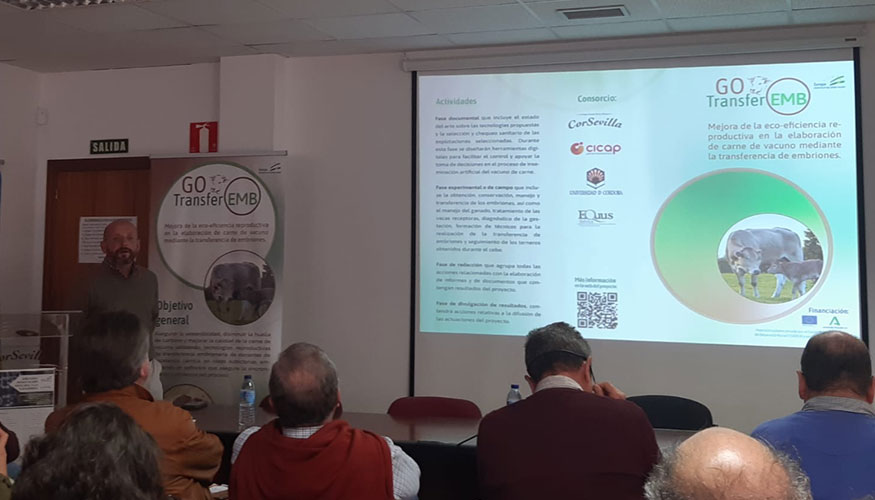 Imagen 5. Jornada de presentacin del Grupo Operativo TransferEMB en las instalaciones de CorSevilla