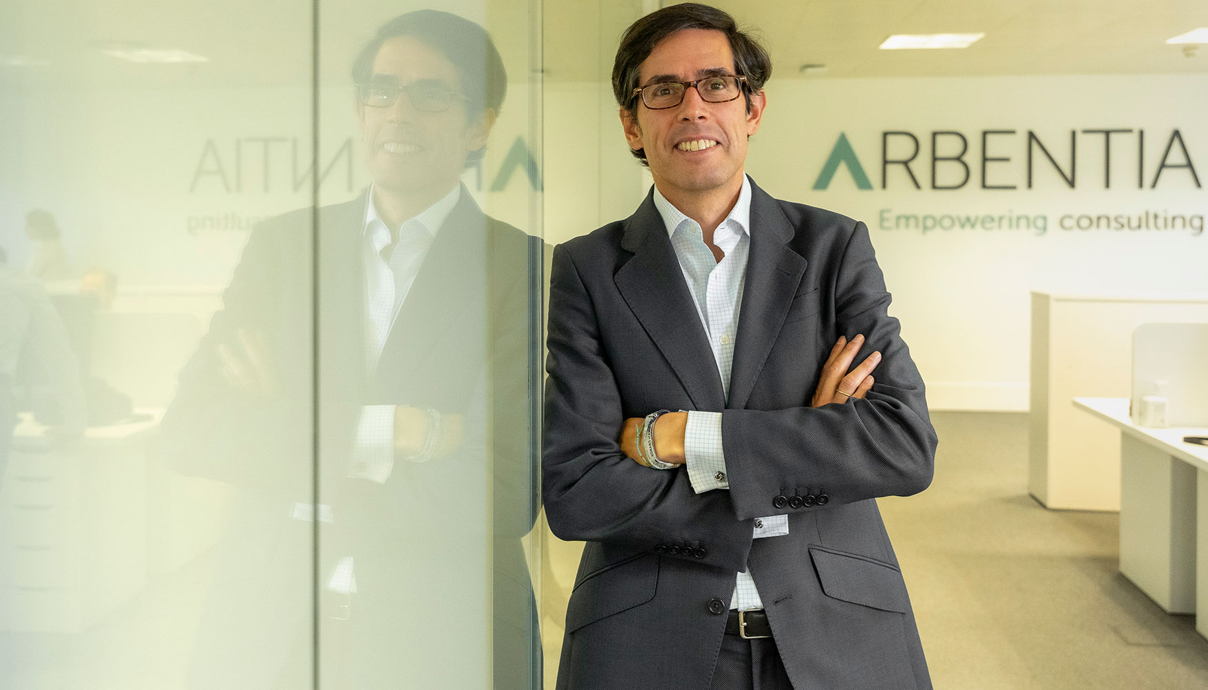 Fernando Gonzlez-Haba, socio-fundador y director de las reas de Servicios y de Automocin/Maquinaria de Arbentia...