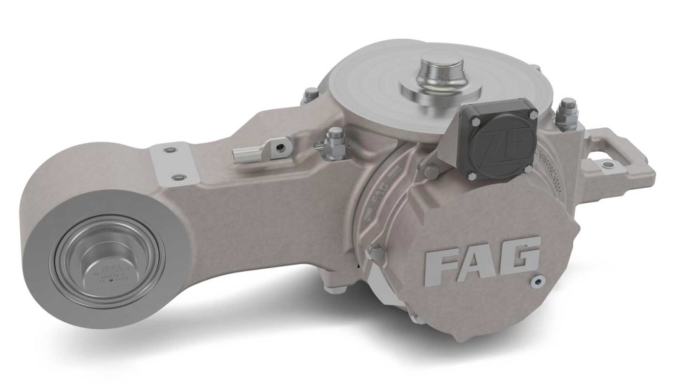 Schaeffler analiza las seales de vibracin registradas por los sensores Heavy Duty TAG de ZF...