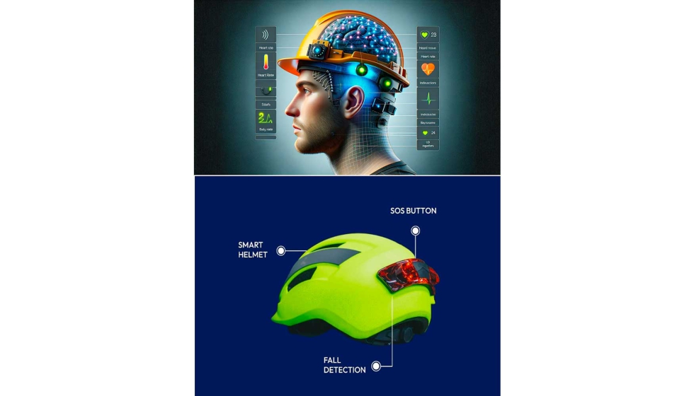 Los dispositivos inteligentes ponibles asociados e integrados en un sistema de control inteligente para la gestin avanzada de la seguridad y salud...