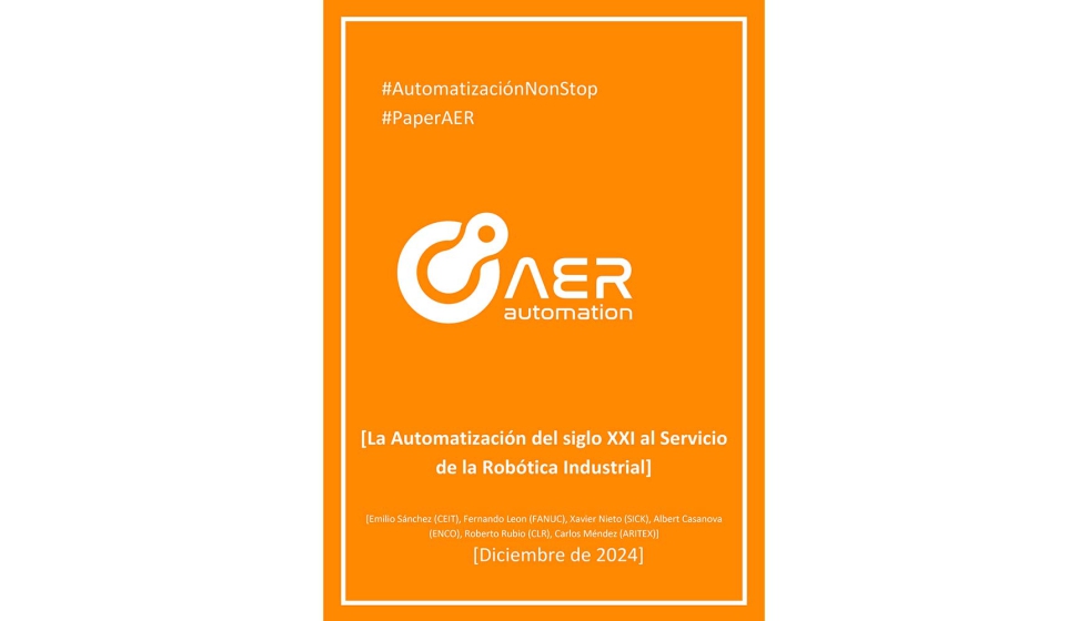 Portada del informe, ya disponible en la web de AER Automation