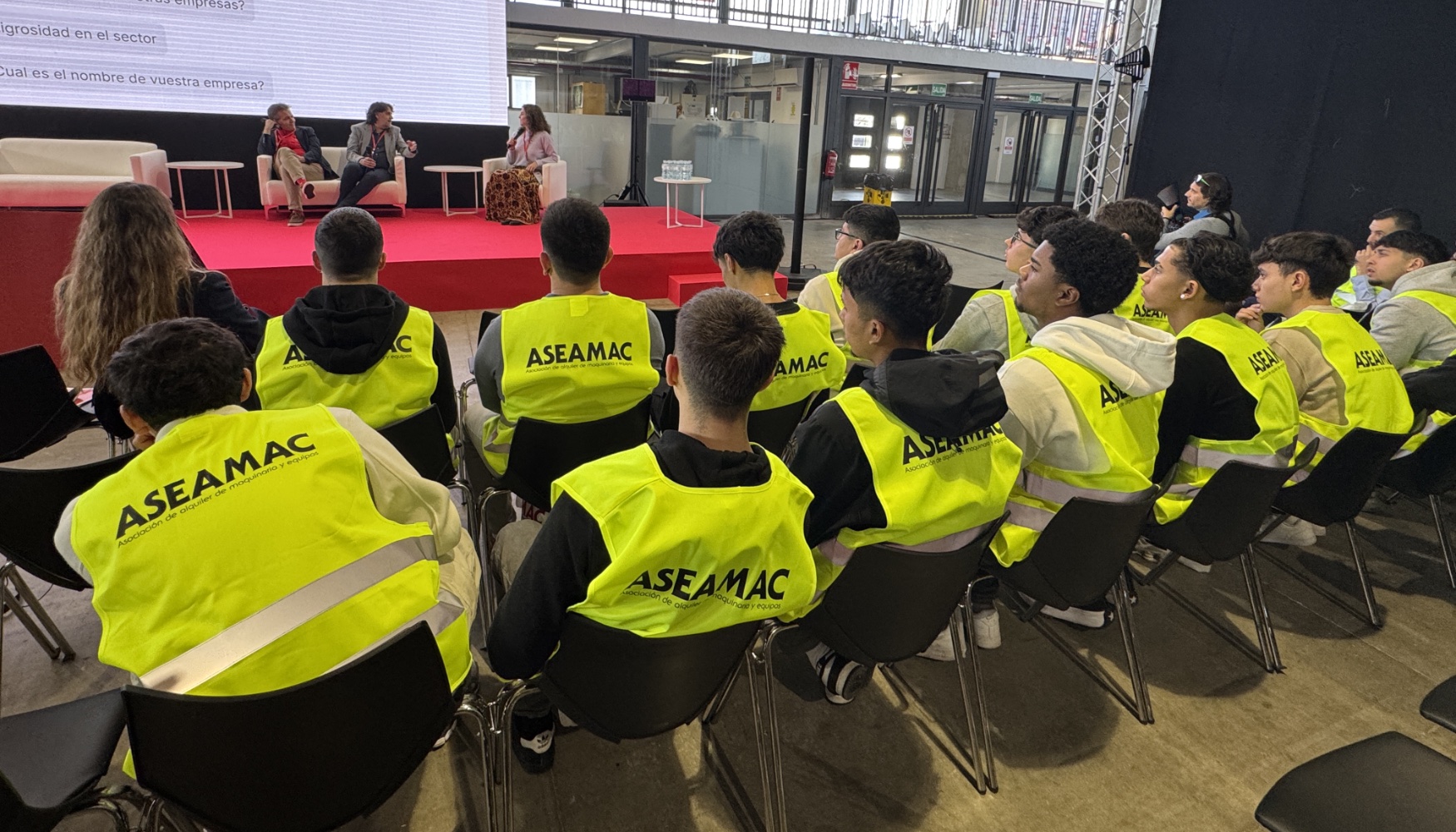 El Foro Aseamac 2025 cont con la asistencia de estudiantes de FP durante las dos jornadas