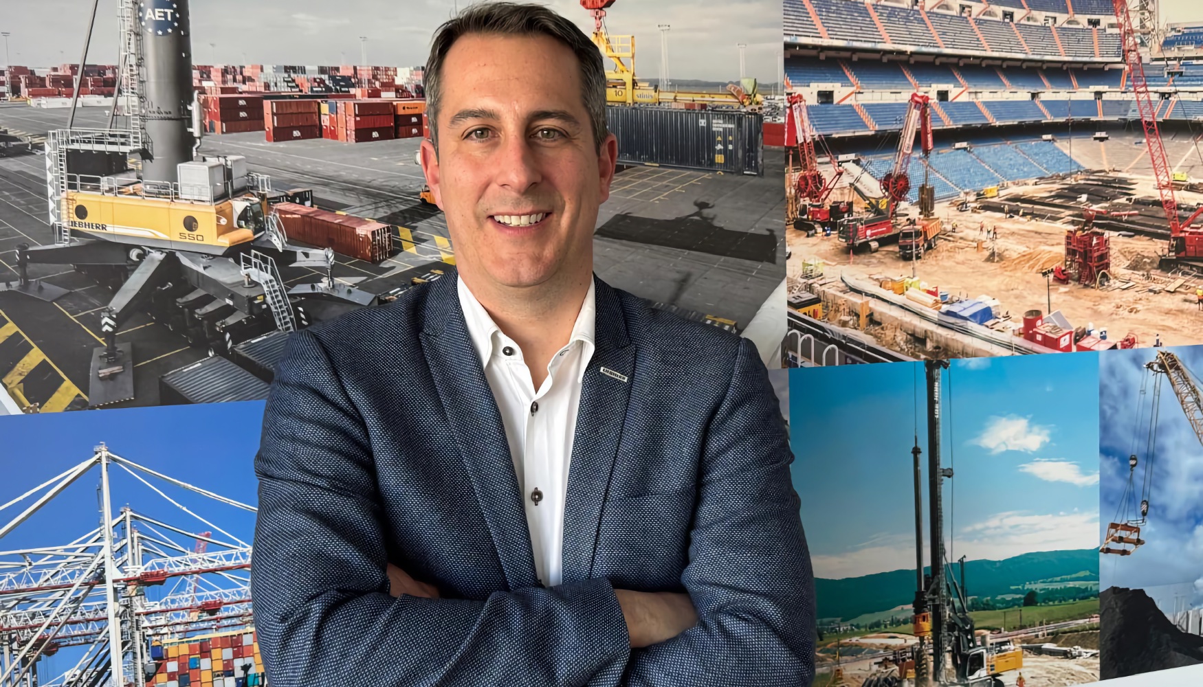 David Cano, director de la Divisin de Gras Martimas y Maquinaria de Construccin en Liebherr Ibrica