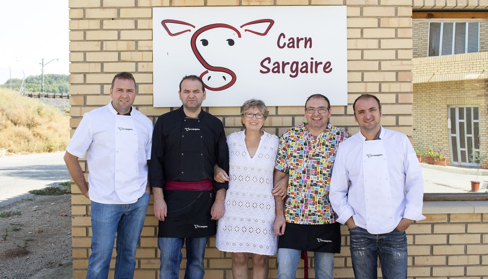 Jaume y Jordi Capdevila, Celia Cebollero y Joan y Josep Capdevila / Cal Sargaire