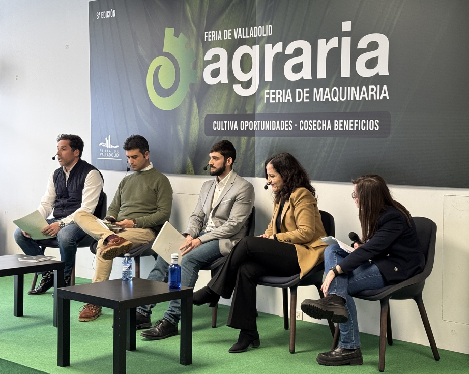 Javier Hernndez, brker de cereales y oleaginosas, Juan Luis Fradejas, profesor de INEA-Universidad Pontificia de Comillas y agricultor ecolgico...