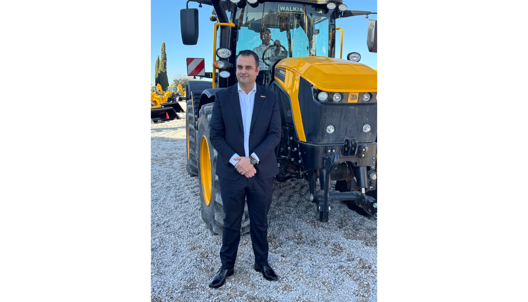 Romn Espada, director general de JCB Maquinaria