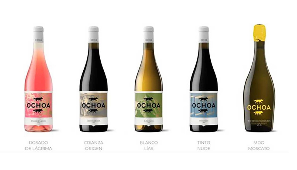 Nueva gama y nuevas etiquetas de Bodegas Ochoa