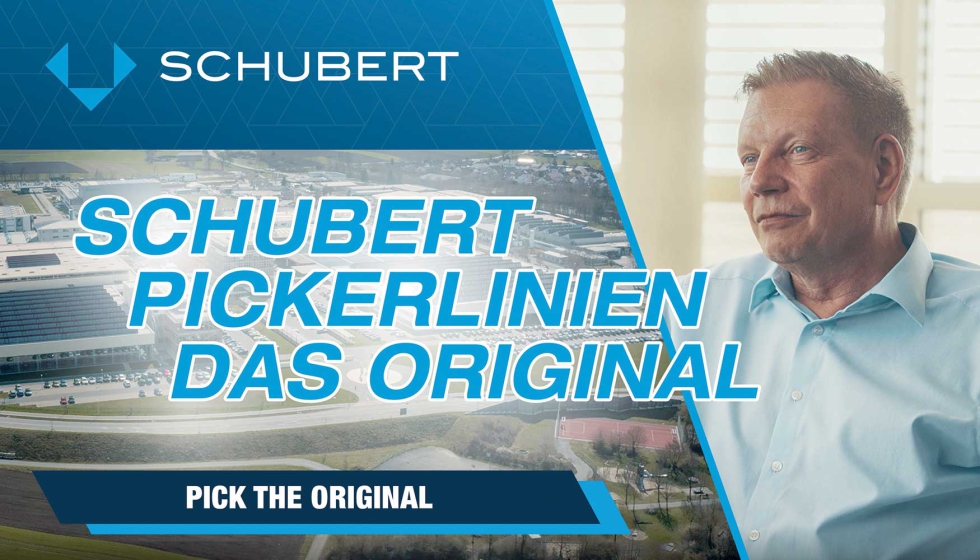 Con la campa�a, Schubert rinde homenaje a los logros pioneros en la tecnolog�a de recogida