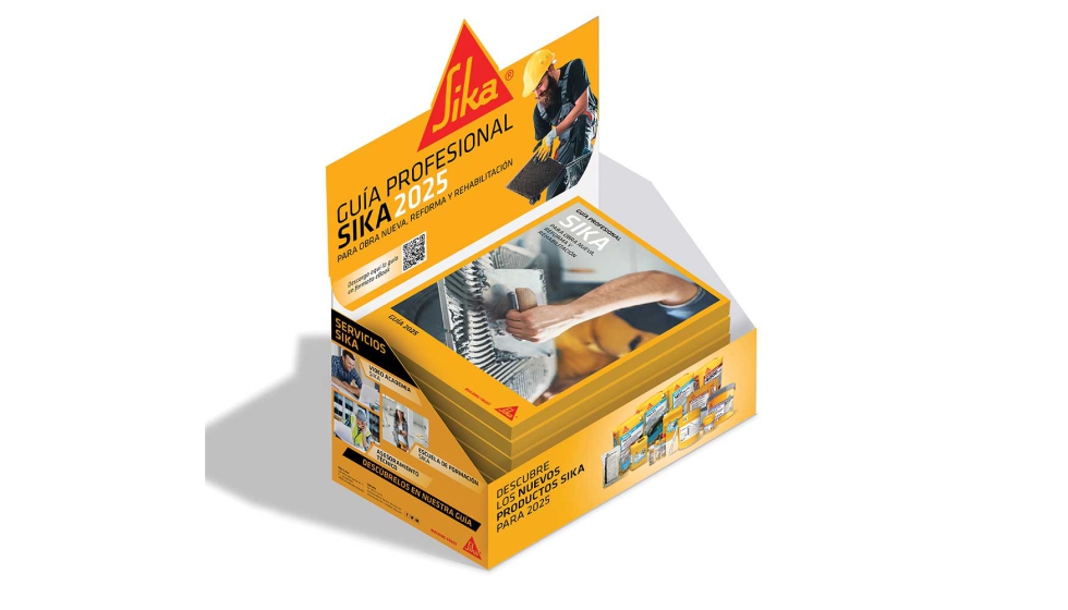 Ya est disponible la nueva Gua Profesional 2025 de Sika