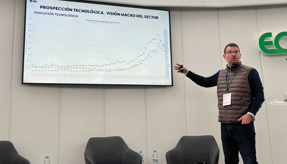 Jorge Riob fue el encargado de presentar las tendencias tecnolgicas del sector del ascensor