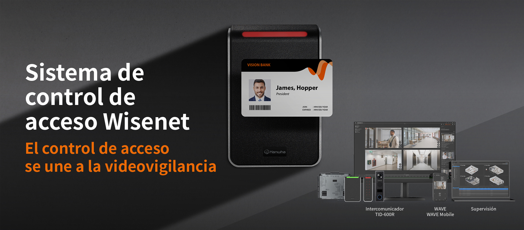 WiseNet Access Control System, WACS, es la nueva oferta de Hanwha Vision para el control de accesos