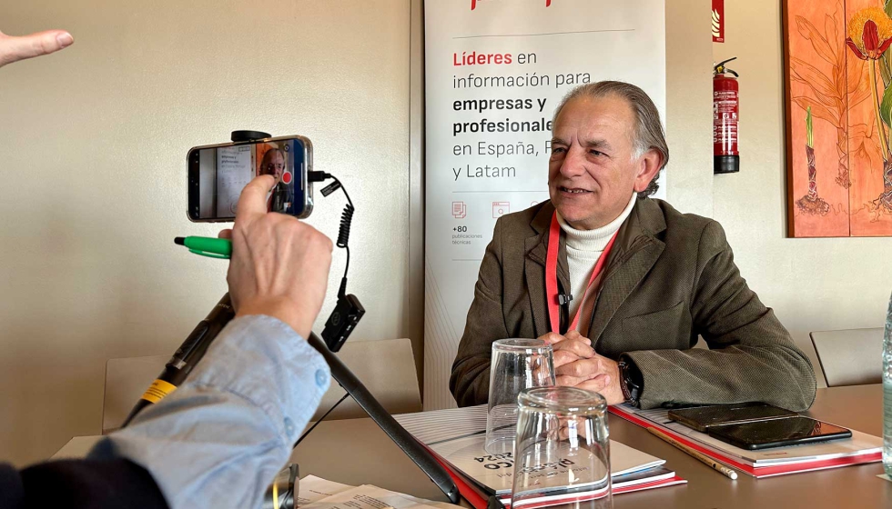 Durante la jornada entrevistamos a Adolfo Ibez