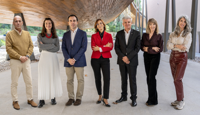 Antnio Carias de Sousa com a sua equipa