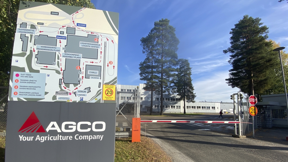 Instalaciones de Valtra, empresa del Grupo AGCO, en Suolahti (Finlandia)