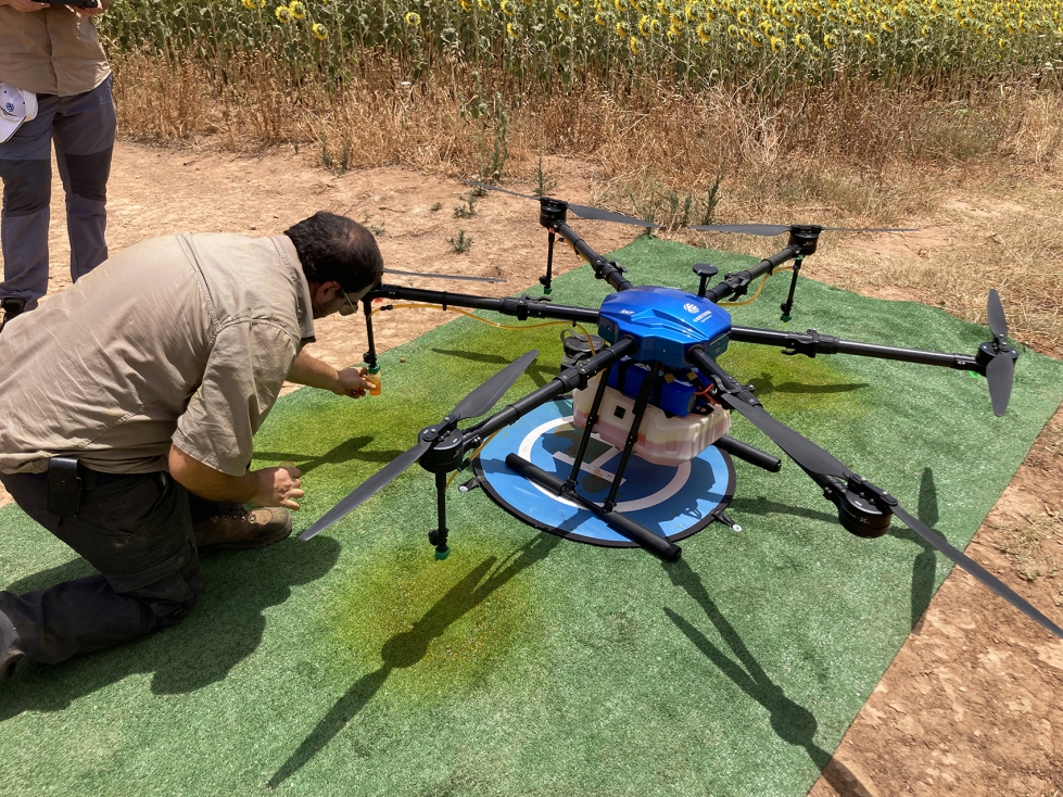 Las experiencias del proyecto GO PhytoDron ha generado datos esperanzadores en el anlisis de la deriva