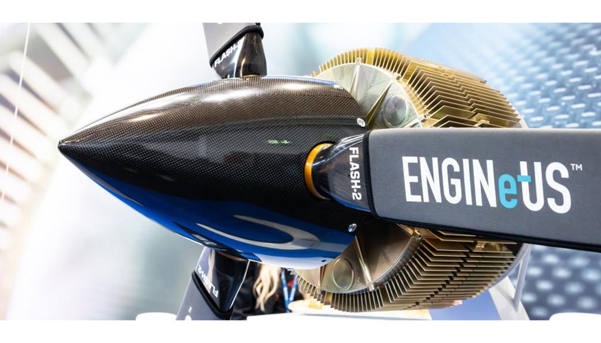 El motor el�ctrico ENGINeUS 100 se puede integrar f�cilmente a todas las arquitecturas de propulsi�n