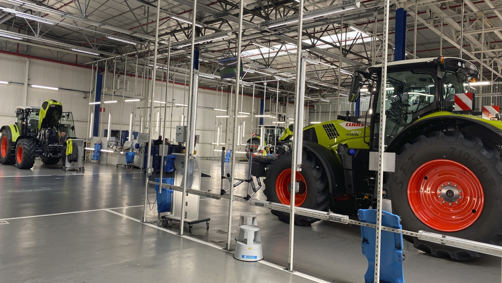 Le Mans (Frana)  uma das 37 instalaes da Claas em 37 pases