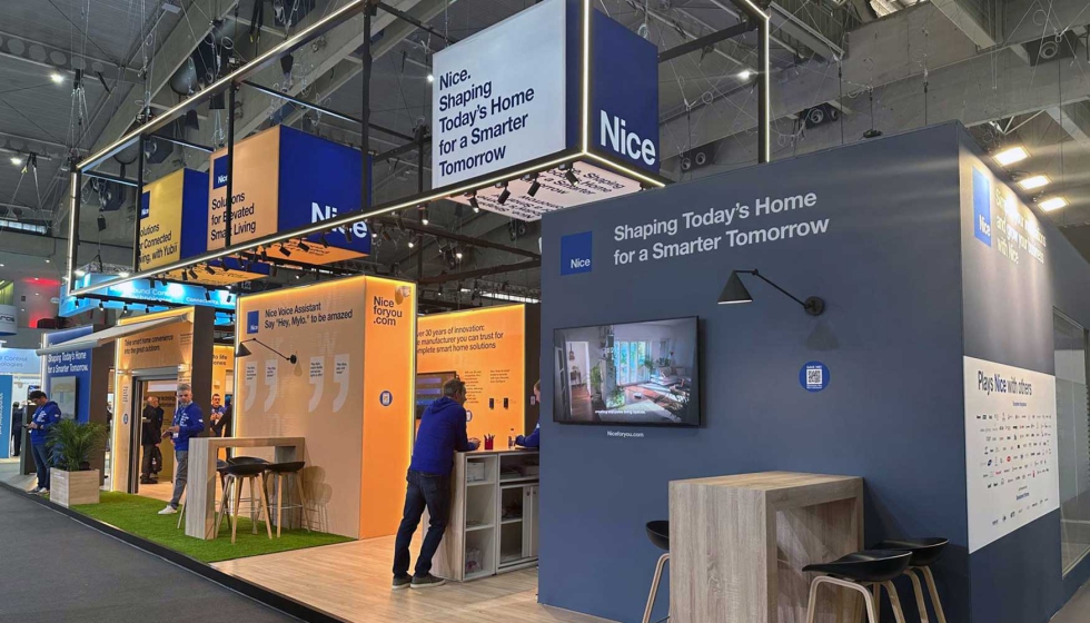 Stand de Nice en la edicin de ISE 2025