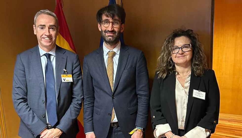 Reuni�n entre los representantes de Oreve y Miteco