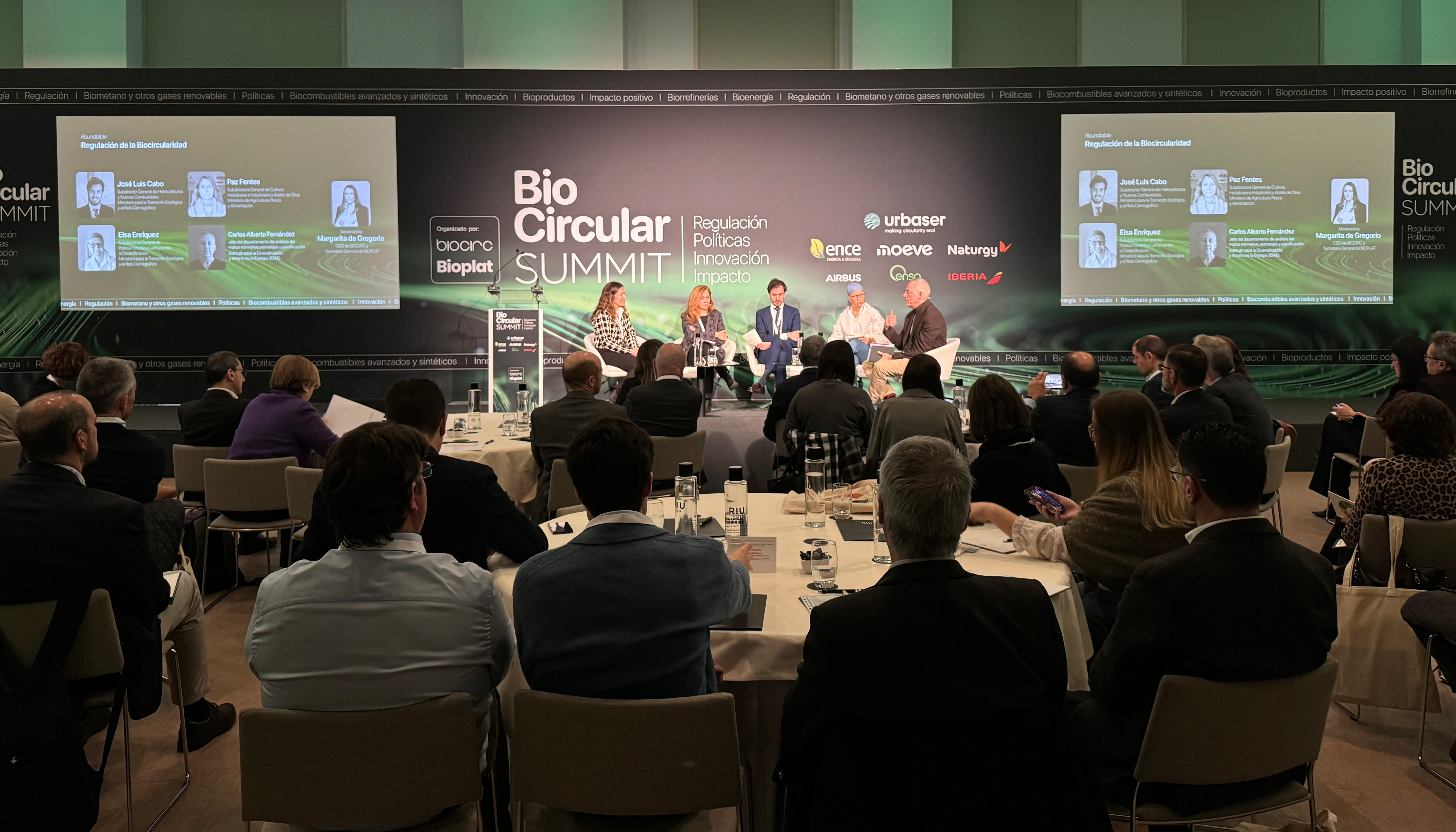 El congreso reuni a expertos, lderes del sector y administraciones para abordar la bioenerga...