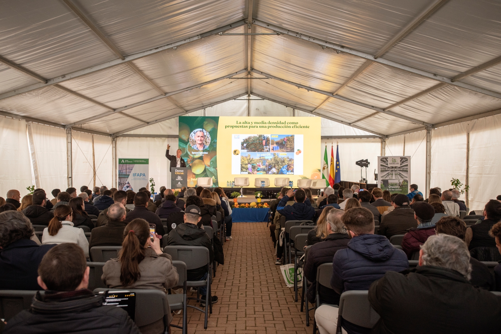 La segunda edicin de DemoCitrus se celebr en las instalaciones del centro Ifapa Las Torres