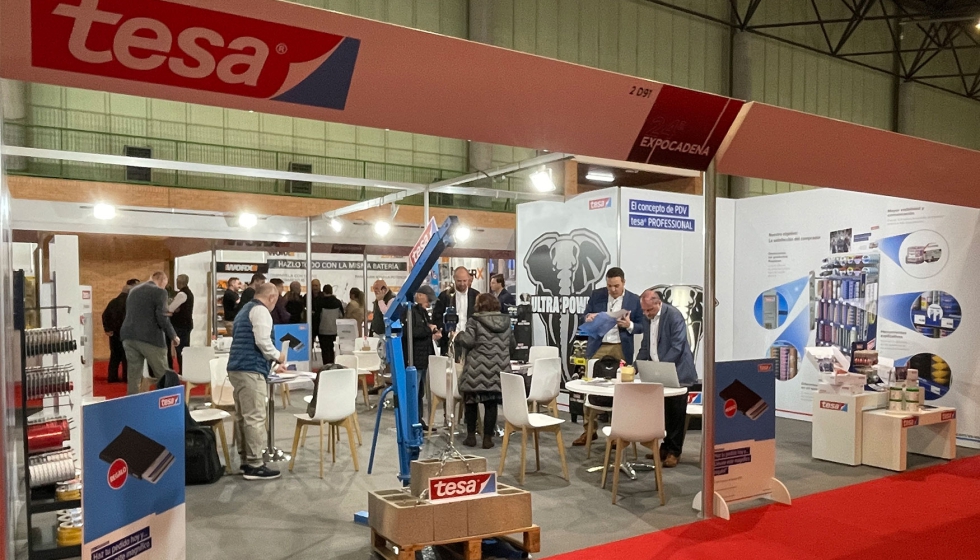 Stand de tesa tape en ExpoCadena 2024