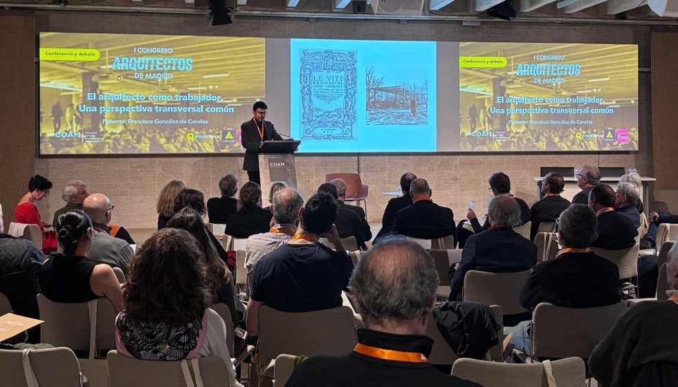 Imagen de I Congreso de Arquitectos de Madrid que reuni a ms de 500 profesionales