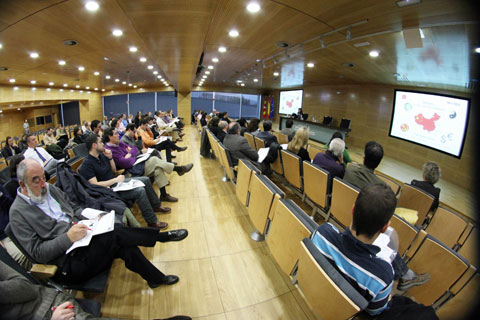 Reunin de sector agroalimentario castellano-leons en el Centro de Soluciones Empresariales de la Junta