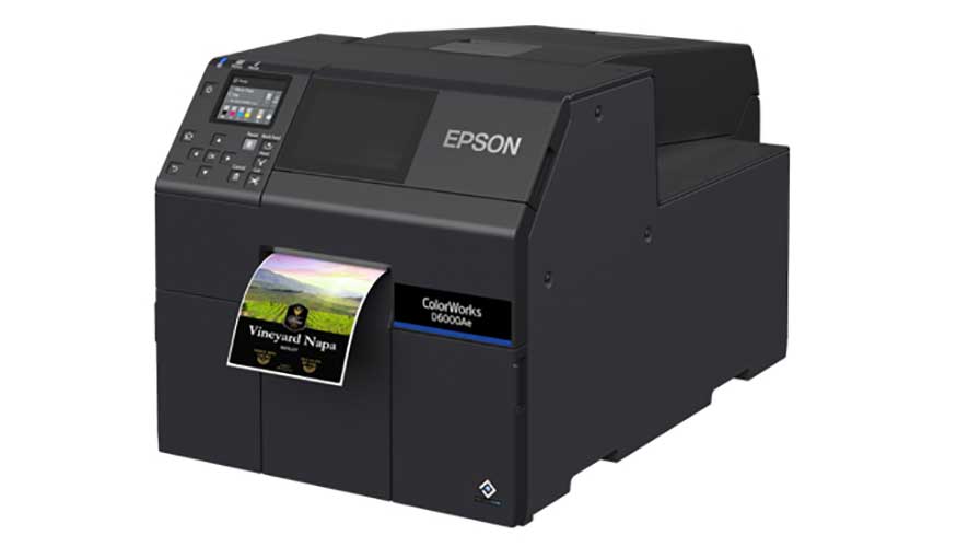 Foto de Epson incorpora tintas de colorante en la nueva gama ColorWorks para impresin de etiquetas bajo demanda