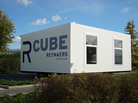 The new R-Cube of Reynaers Aluminium in Duffel (Belgium)