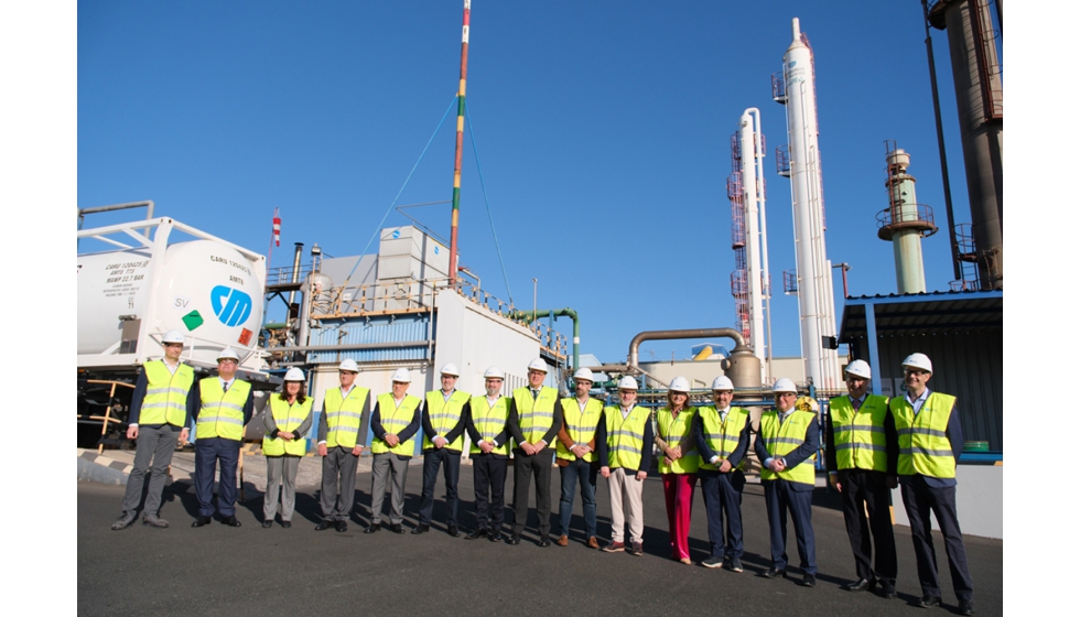 Carburos Metlicos celebra su 10 aniversario en la planta de Telde